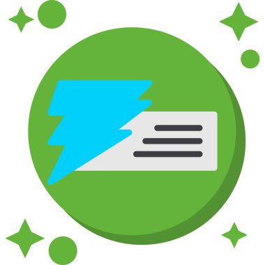 Bir kitap ve harf simgesinin vektör çizimi