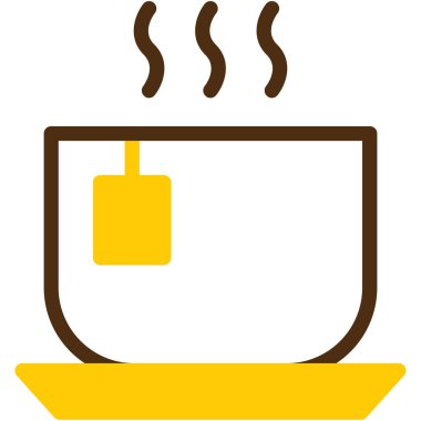 Kahve fincanı. Basit tasarım