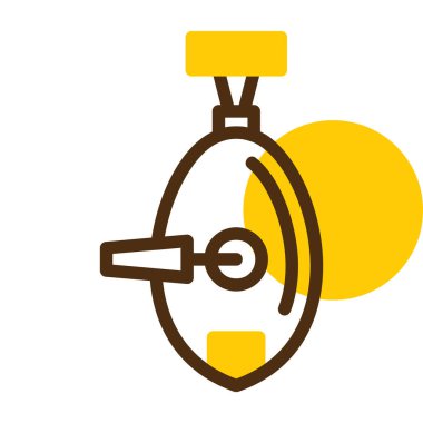 Madalya ikon vektör illüstrasyonu