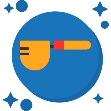 Uzay gezegen vektör simgesi