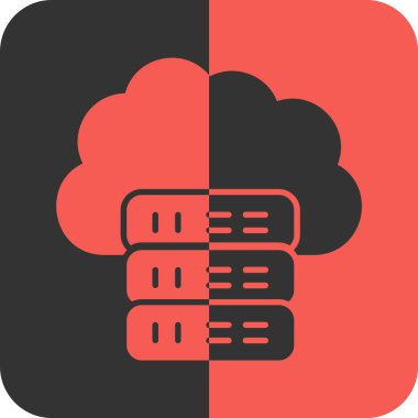 sunucu sunucu simgesi doldurulmuş ana hatlar biçiminde