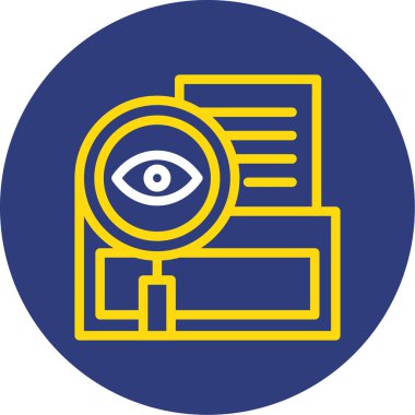 Modern simgenin vektör illüstrasyonu