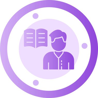 trend biçimi izole edilmiş arkaplanda avatar adam simgesi