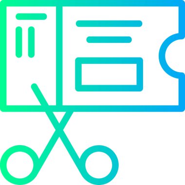 belge simgesi ve vektör illüstrasyonu beyaz arkaplanda izole edildi