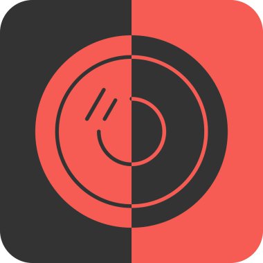 Bir gülümseme simgesinin vektör illüstrasyonu