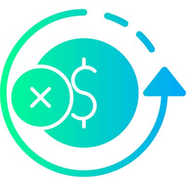 iş simgesi soyut arkaplanda izole edildi