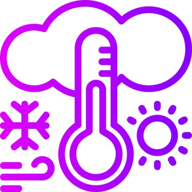 iklim bulutu hava simgesi