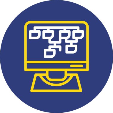 izleyici ikon vektör illüstrasyonu