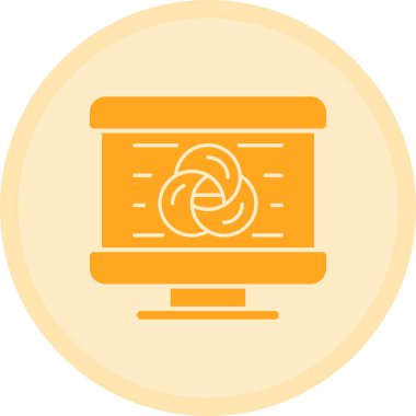 seo modern simgesinin vektör illüstrasyonu