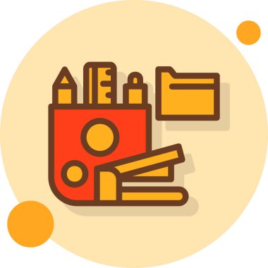 kutu simgesi vektör illüstrasyonu