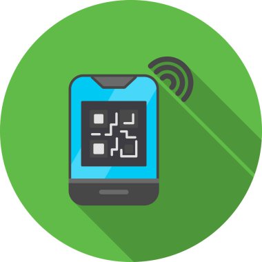 Beyaz arkaplanda izole edilmiş kablosuz vektör çizimi. premium kalite simgeleri.