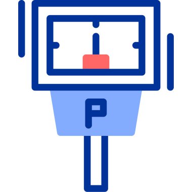 Basit vektör illüstrasyon arabası