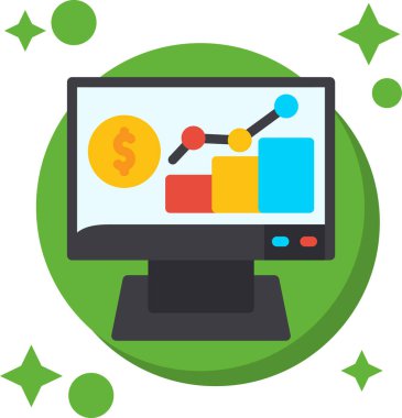 iş analiz çizelgesi simgesi