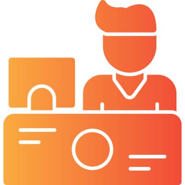 Kimlik kartı. Basit resimleme