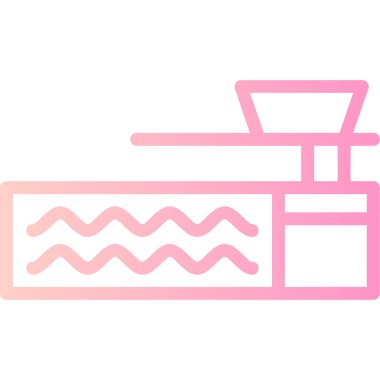 güzellik ve moda vektör simgesi.