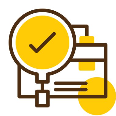 vektör onay işareti simgesi