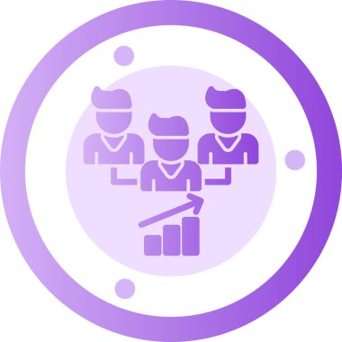 İnsan simgesinin vektör illüstrasyonu