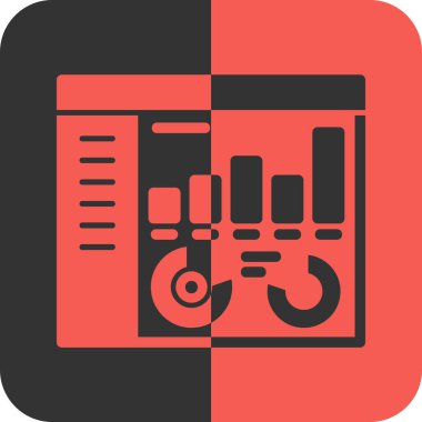 veri analiz vektörü simgesi