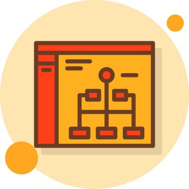 Web tasarım simgesi, vektör illüstrasyonu