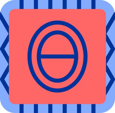 bayrak simgesi, vektör illüstrasyonu