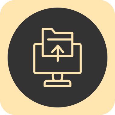 Dosya belgesinin vektör illüstrasyonu, basit simge vektör tasarımı