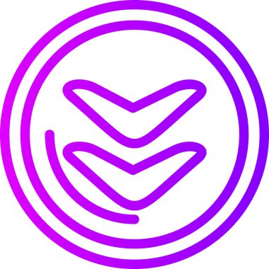 Ok Simgesi Vektör İllüstrasyon Tasarımı