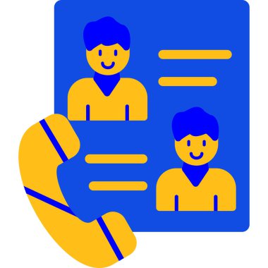 Bir kadın ve erkeğin vektör çizimi