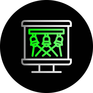 Benzersiz sunum yapısı taşıyıcı simgesi