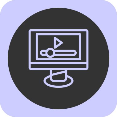 seo modern simgesinin vektör illüstrasyonu