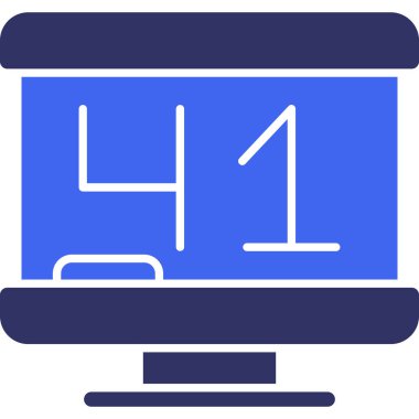 seo modern simgesinin vektör illüstrasyonu