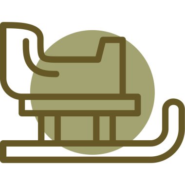 Modern bir simgenin vektör illüstrasyonu