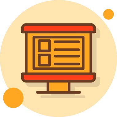 seo modern simgesinin vektör illüstrasyonu