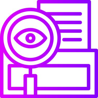 Modern simgenin vektör illüstrasyonu