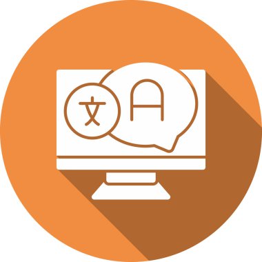 bilgisayar simgesi vektör illüstrasyonu