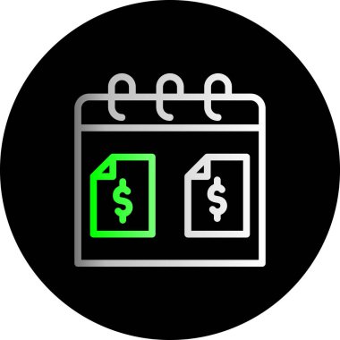 para simgesi vektör illüstrasyonu