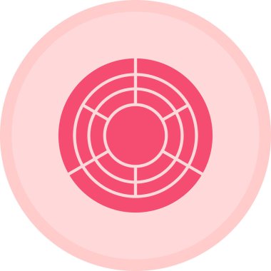 Top. Web simgesi basit illüstrasyon