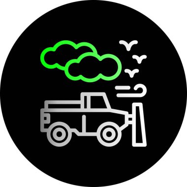 Benzersiz bulut ve yağmur vektör simgesi