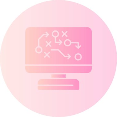 seo modern simgesinin vektör illüstrasyonu