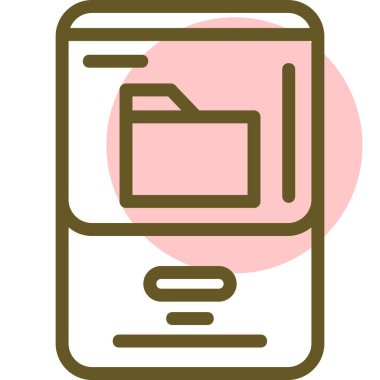 Web simgesi, bilginin vektör illüstrasyonu