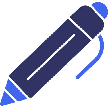 kalem simgesi vektör illüstrasyonu