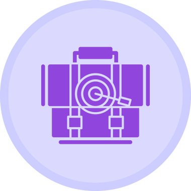 Modern kamera simgesinin vektör illüstrasyonu