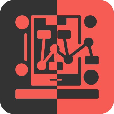 iş simgesi vektör illüstrasyonu