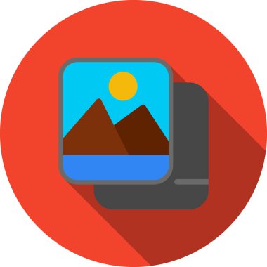 seyahat düz vektör simgesi