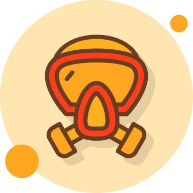 Miğfer. Web simgesi basit illüstrasyon