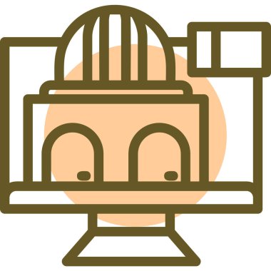 modern simge vektör illüstrasyonu