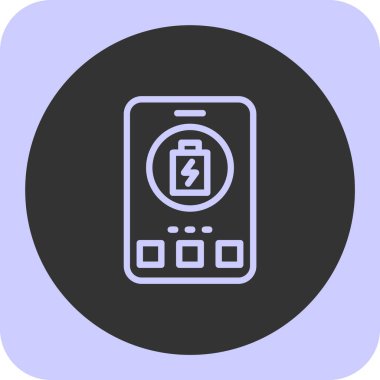 vektör akıllı telefon ico