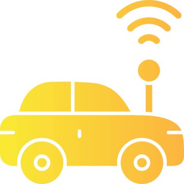 - Araba. Web simgesi basit illüstrasyon