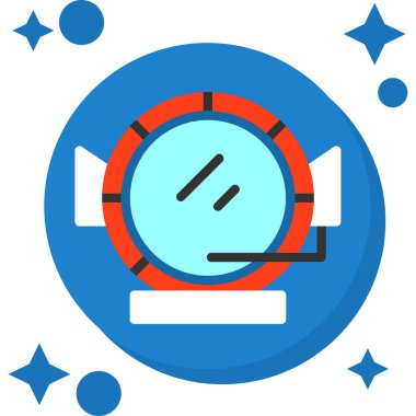 Hedef. Web simgesi basit illüstrasyon