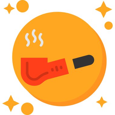 Yemek. Web simgesi basit illüstrasyon