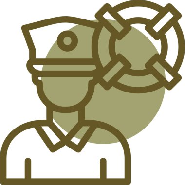 Şapkalı ve maskeli bir kadının vektör çizimi